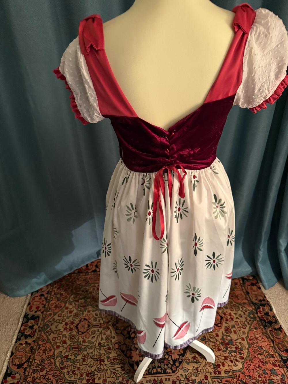 Disney collectible Haunted Mansion parasol painting dress - Picture 2 of 5